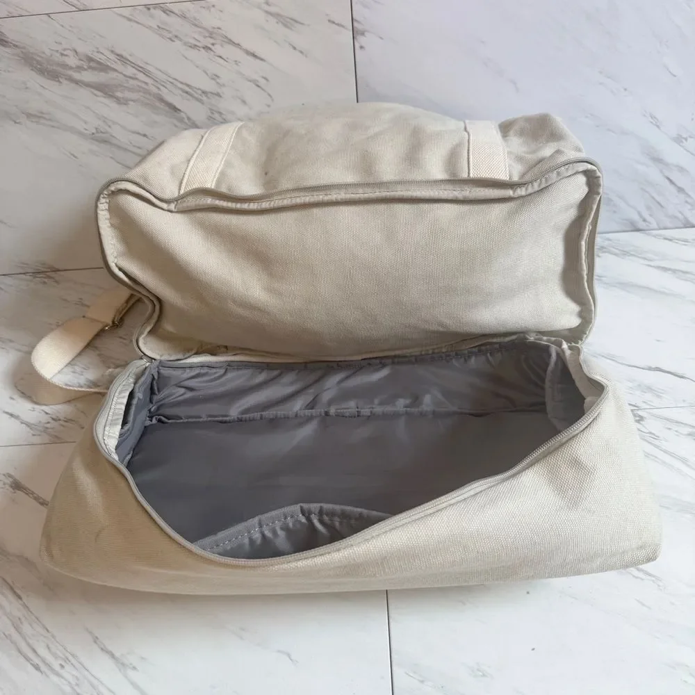 Lo & Sons The Catalina Deluxe Cotton Canvas Travel Tote & Weekender Bag